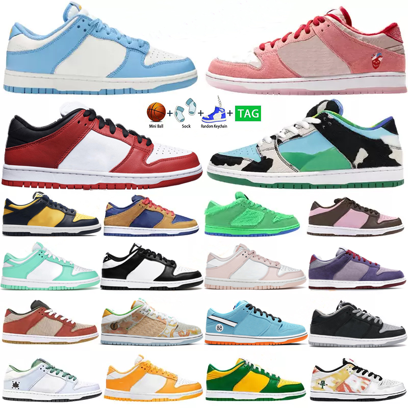 

Top quality men women running shoes Chunky Low sneakers White Black UNC Coast Green Glow Syracuse Purple Pulse Laser Orange mens casual Jogging Walking Size 36-45