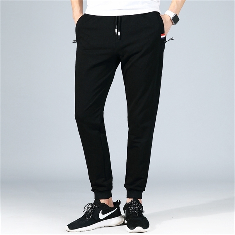 

Men's Sweatpants Big Size Large 5xl Sportswear Elastic Waist Casual Cotton Track Pants Stretch Trousers Male Black Joggers 8XL 211108, Grey
