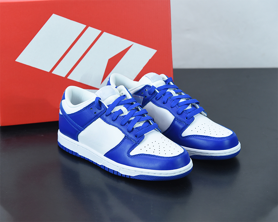

Kentucky SB Dk Low high quality Skateboard Shoes white varsity royal blue Casual Runner Outdoor Trainers Sneakers Sports With Box, #1