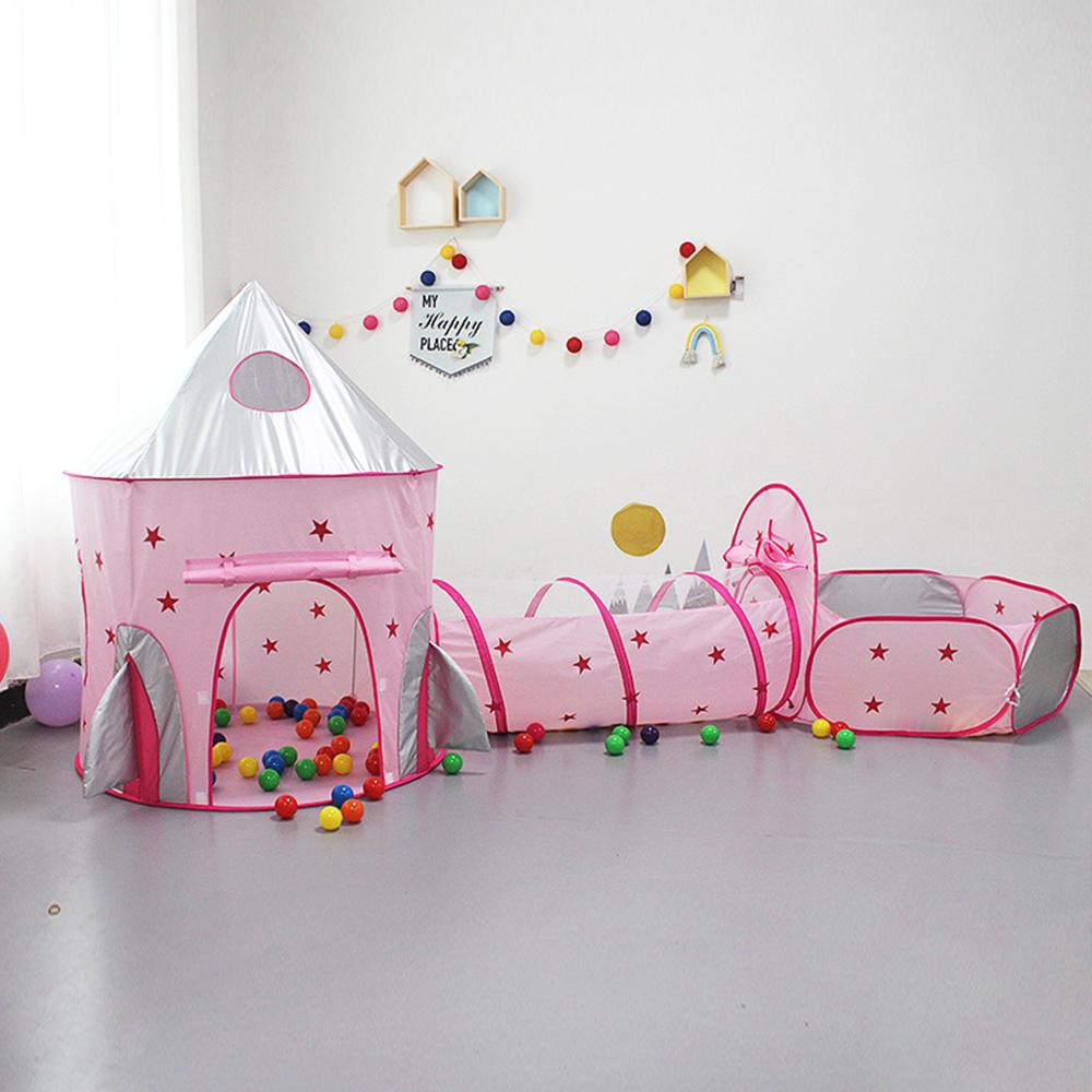 

Children's tent play house home boy indoor child baby baby tunnel toy crawling tube drill hole