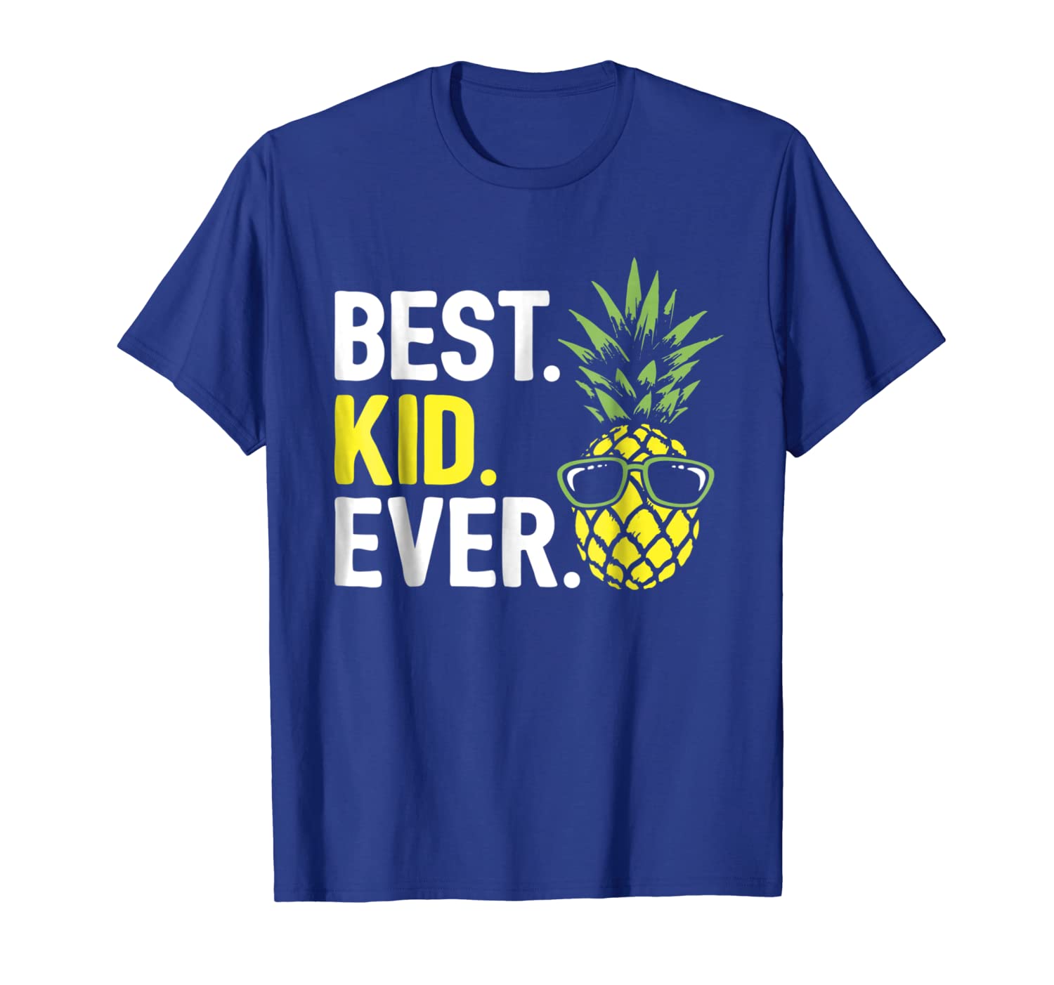 

cool pineapple kid ever matching family t-shirt, White;black