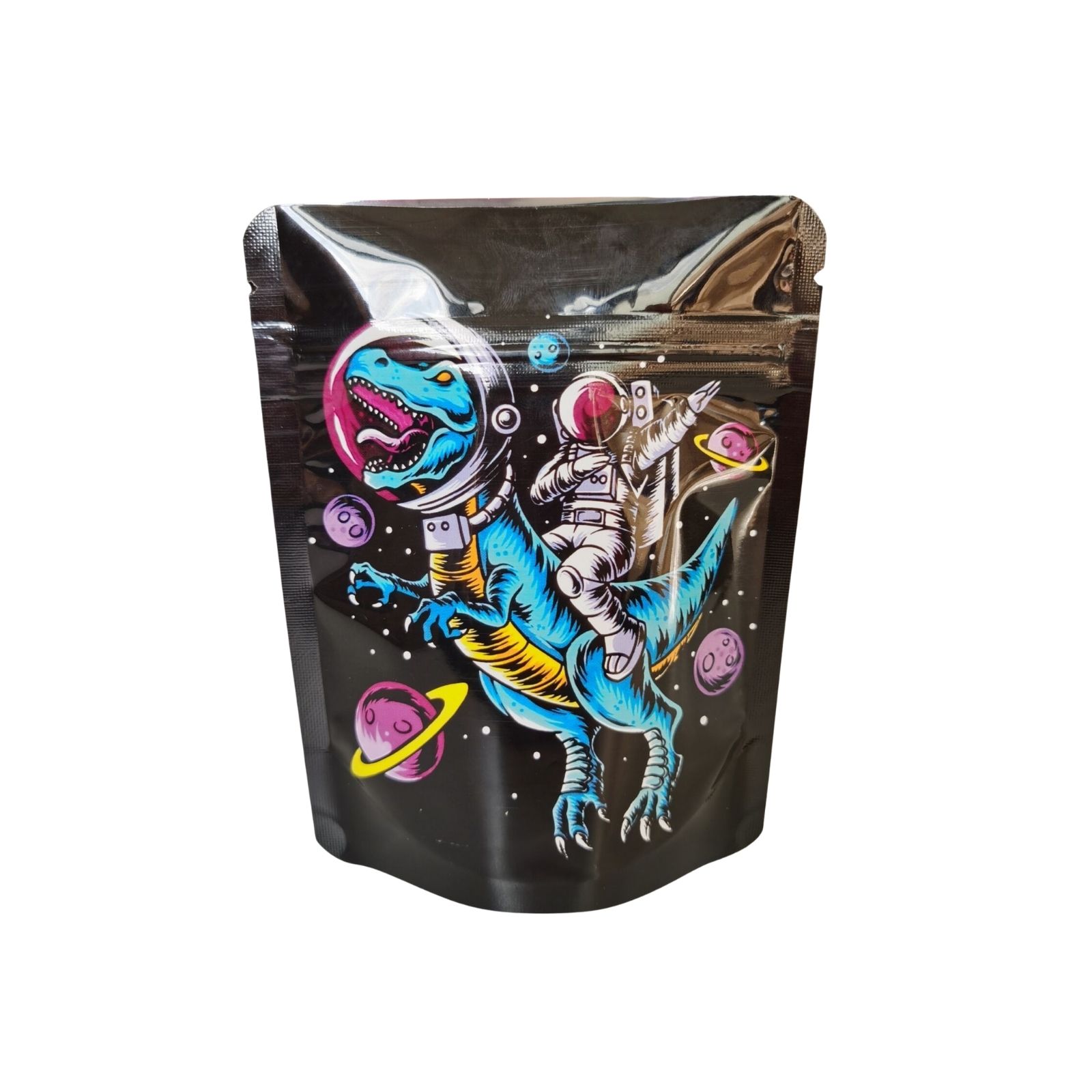

Dinosaur Astronaut Mylar Bags 3.5 Gram Package Zipper Pouch 7g 3.5g California Sf Gummmies Packaging Bag 10x12.5cm jllilo