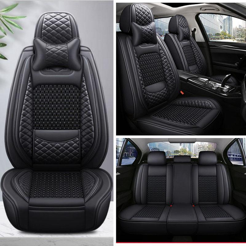 Housses de siège de voiture ensemble de couverture complet pour Qashqai J11 J10 x-trail T32 Juke Navara D22 feuille Tiida Np300 Versa Murano coup