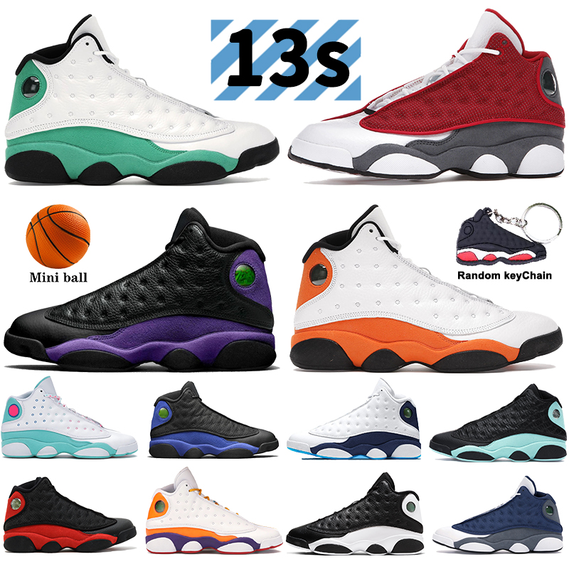 

Hot mens basketball shoes 13 13s lucky green flint court purple reverse he got game playoff black cat bred grey toe sports sneakers, 23. italy blue
