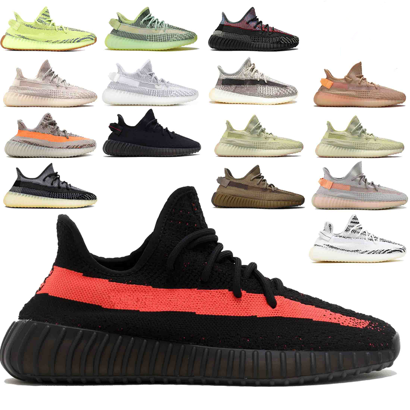 

Kanye V2 static 3M reflective running shoes beluga 2.0 sesame paste pearl yellow cream white zebra men and women casual sports shoe, Customize
