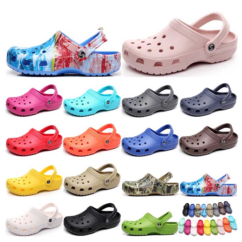 170 Sandales de mode Hotsale Sandal Slip sur la plage décontractée Chaussures étanches Men Classic Soins infirmiers Sabots Hôpital Femmes Pantouf