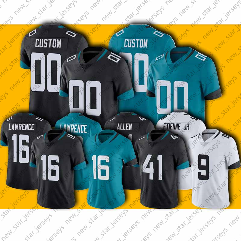 

16 Trevor Lawrence Jersey 41 Josh Allen Jerseys 10 Laviska Shenault Jr 23 CJ Henderson Jersey Travis Etienne 15 Minshew II Football Jerseys, Man size s-xxxl (mzh)