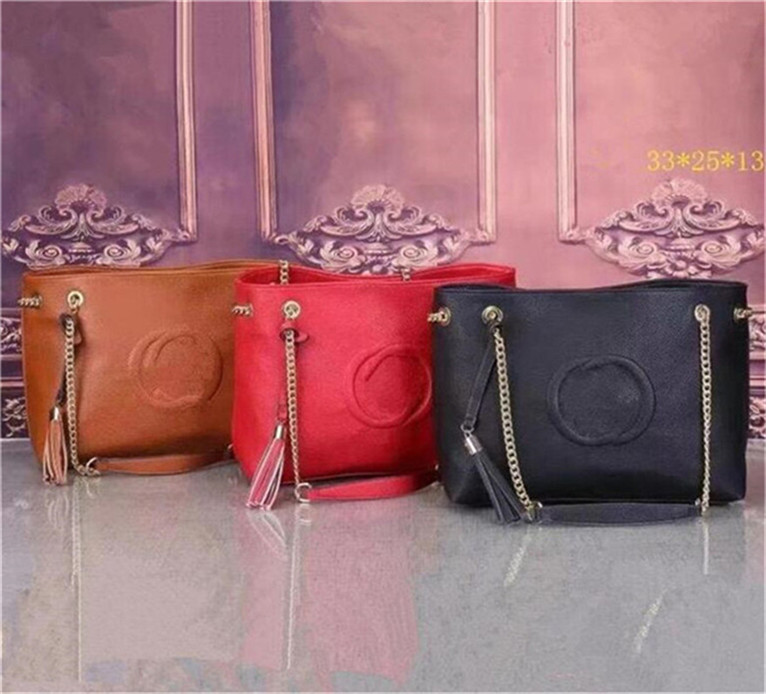 

fashion womens luxurys designers Fashion lady messenger Woman Mens waist mini shoulder Crossbody Chain Bags Purses Card Holder Tote Bag, Black