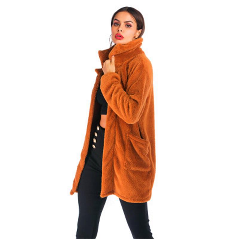 

Women' Wool & Blends Casual Woolen Coat On Both Sides Fashion Good Quality To Keep Winter Warmer