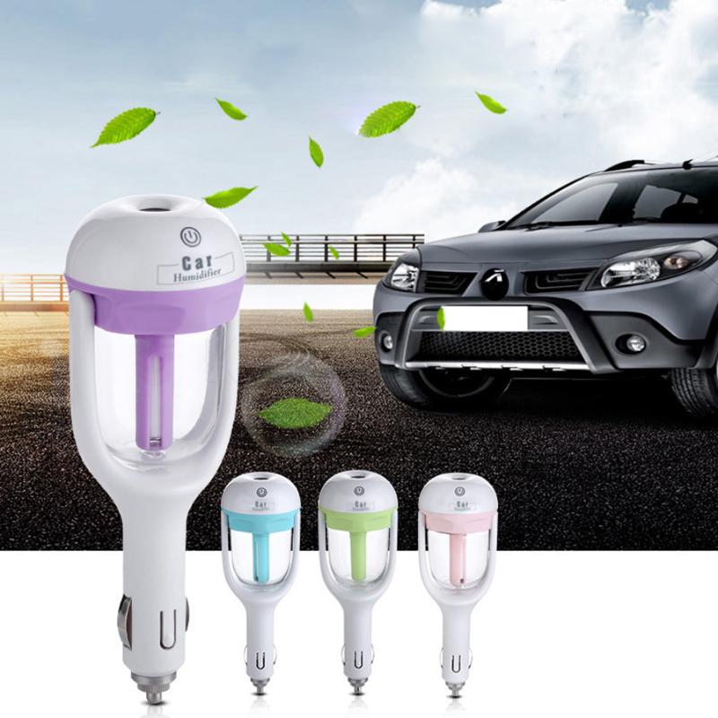 

Car Air Freshener Humidifier Mini Steam Purifier Aroma Diffuser Essential Oil Mist Maker Sprayer For