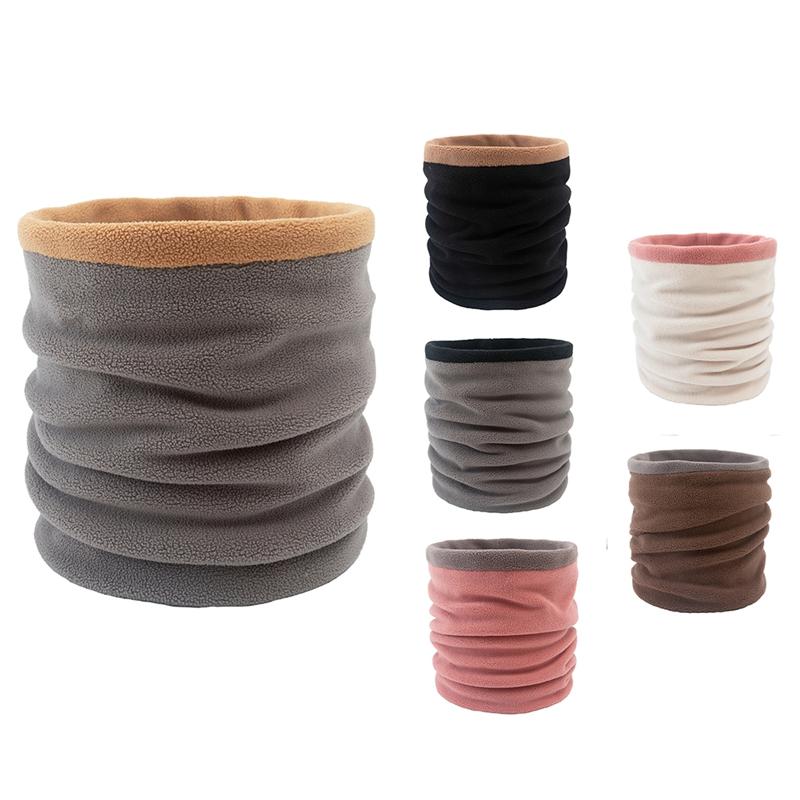 

Scarves Winter Men's And Women's Collars All-Match Plus Velvet Warm Outdoor Polar Fleece Collar