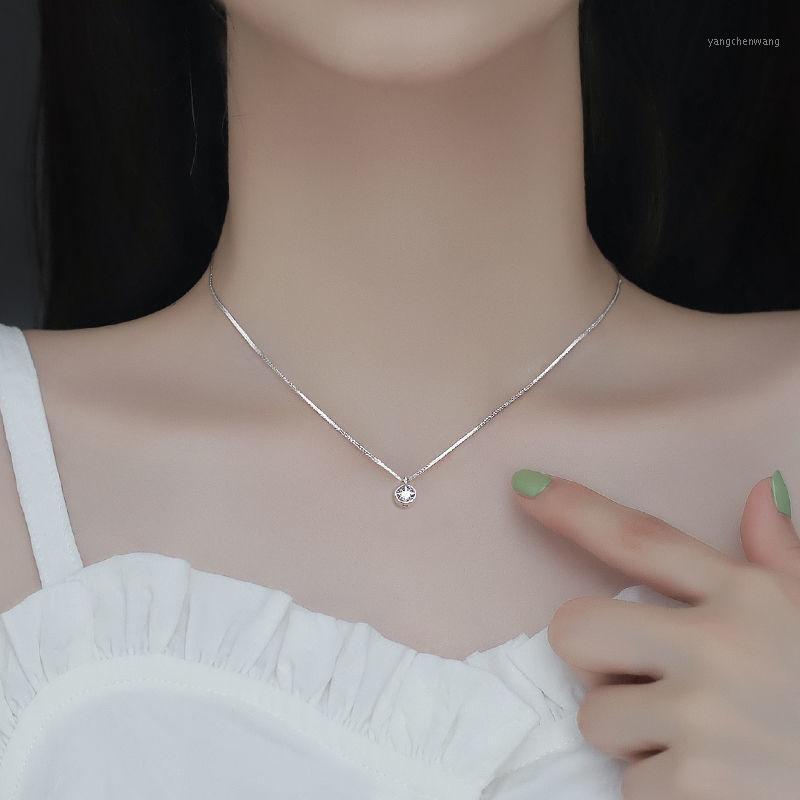 

Chains Eight Female Clavicle Pentagram Necklace Chain Contracted Temperament Star Pendant Light Cold Wind Ins Luxury Niche Design