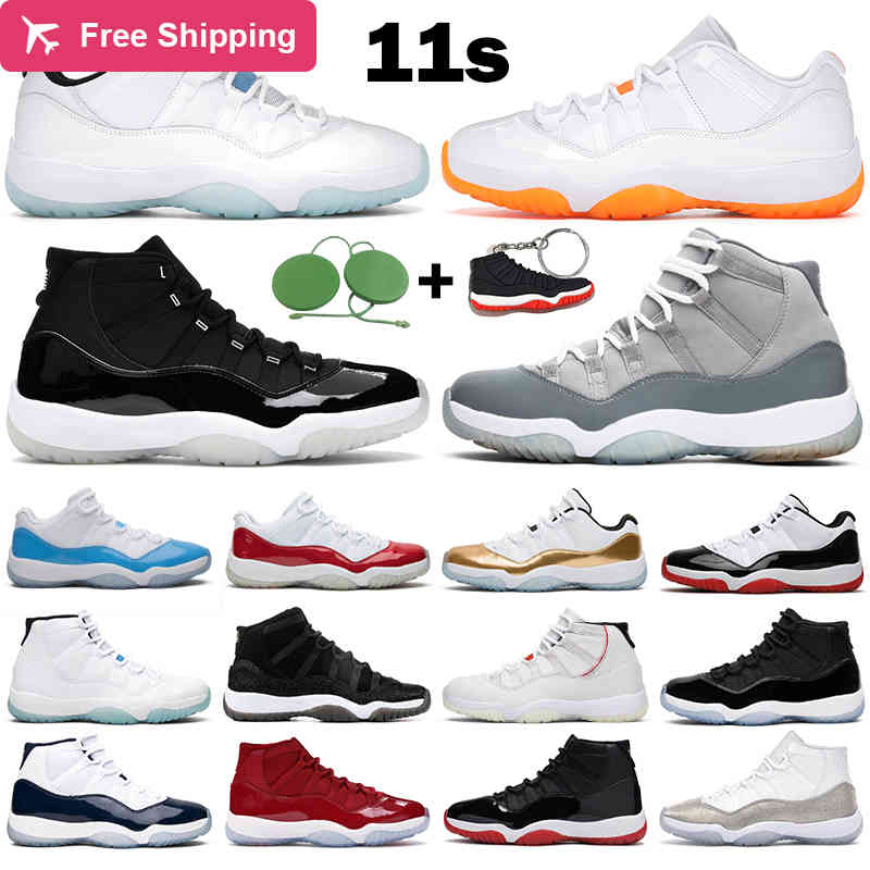 

36-47 men women basketball shoes 11s jumpman 11 high low top Jubilee 25th Anniversary Bright Citrus Legend blue Cool Grey mens trainers sneakers, #1