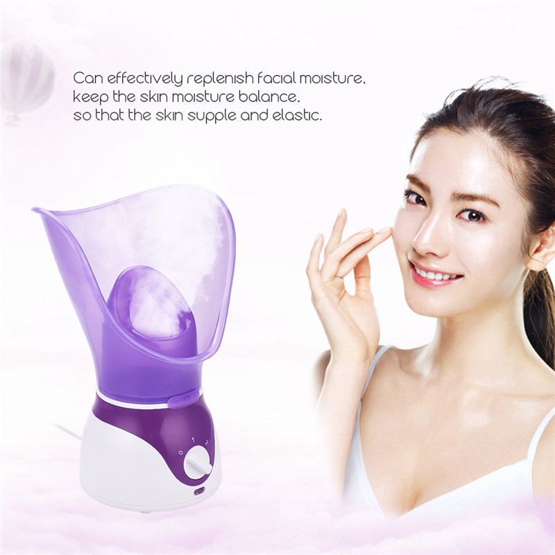 

50ml Nano Face Sprayer Lady Warm Mist Facial Steamer Pore Opening Skin Moisturizing Facial Spa Sauna Aromatherapy Steam Device