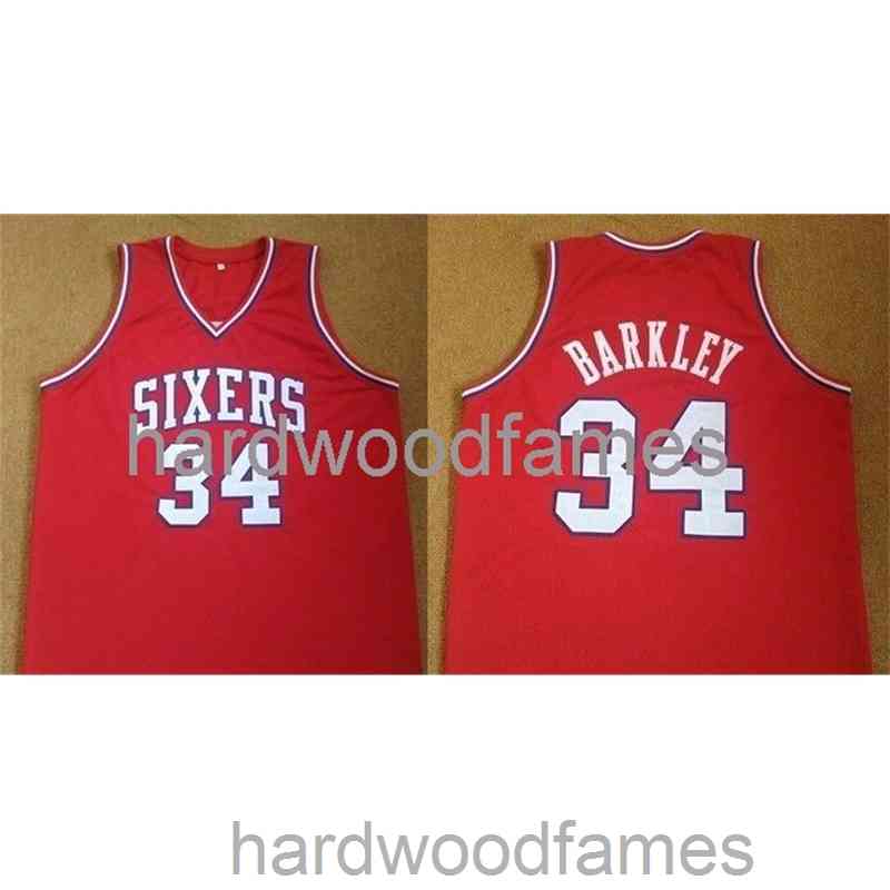 

Stitched Custom CHARLES BARKLEY ROAD RETRO BASKETBALL JERSEY (any size) Ncaa Men Basketball Jerseys, Red
