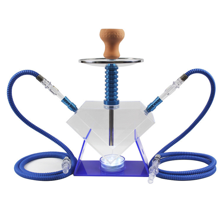 

Hookah Arabian Full Set Bar Double Meal Acrylic with Light