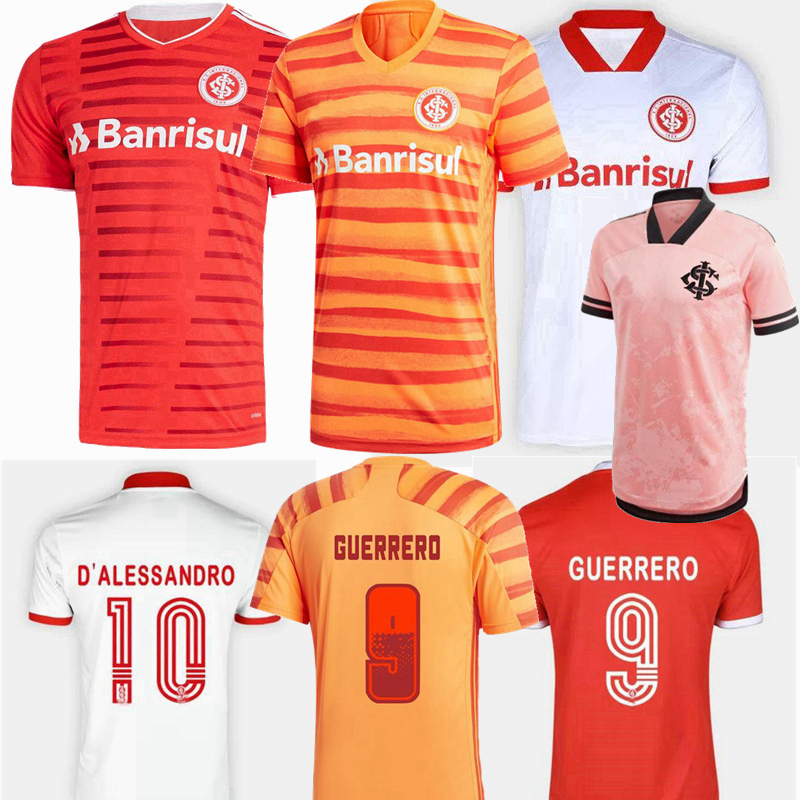 

2021 2022 SC Internacional Soccer Jerseys D'Alessandro GUERRERO PRAXEDES home away 3rd 20 21 22 football men and women shirt, Women away