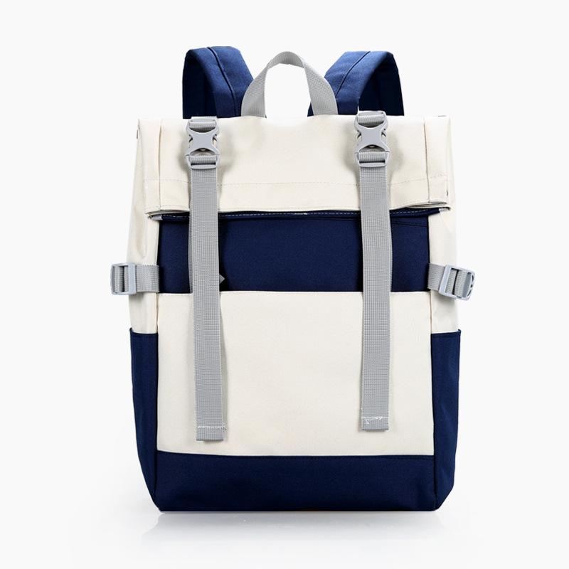 

Backpack Korean Student Men And Women Leisure Travel Sports School Bag, Black