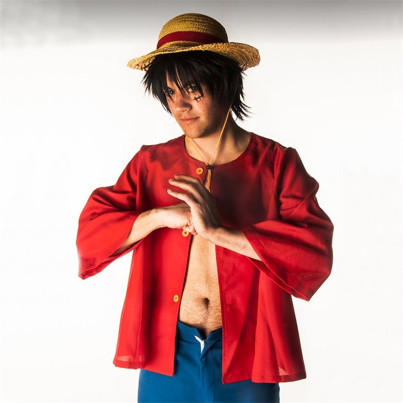 

Pirate Wang Luffy's generation clothes Cosplay party dress up European Luffy