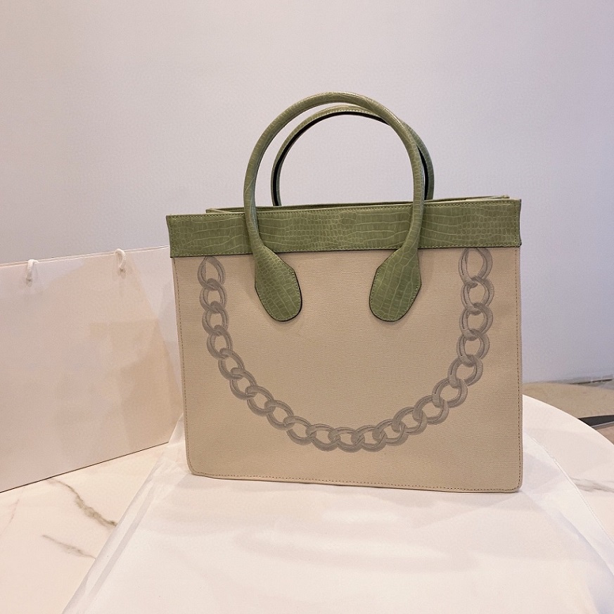 

Exclusive classic custom shopping bags of embroidery fashion smiling face