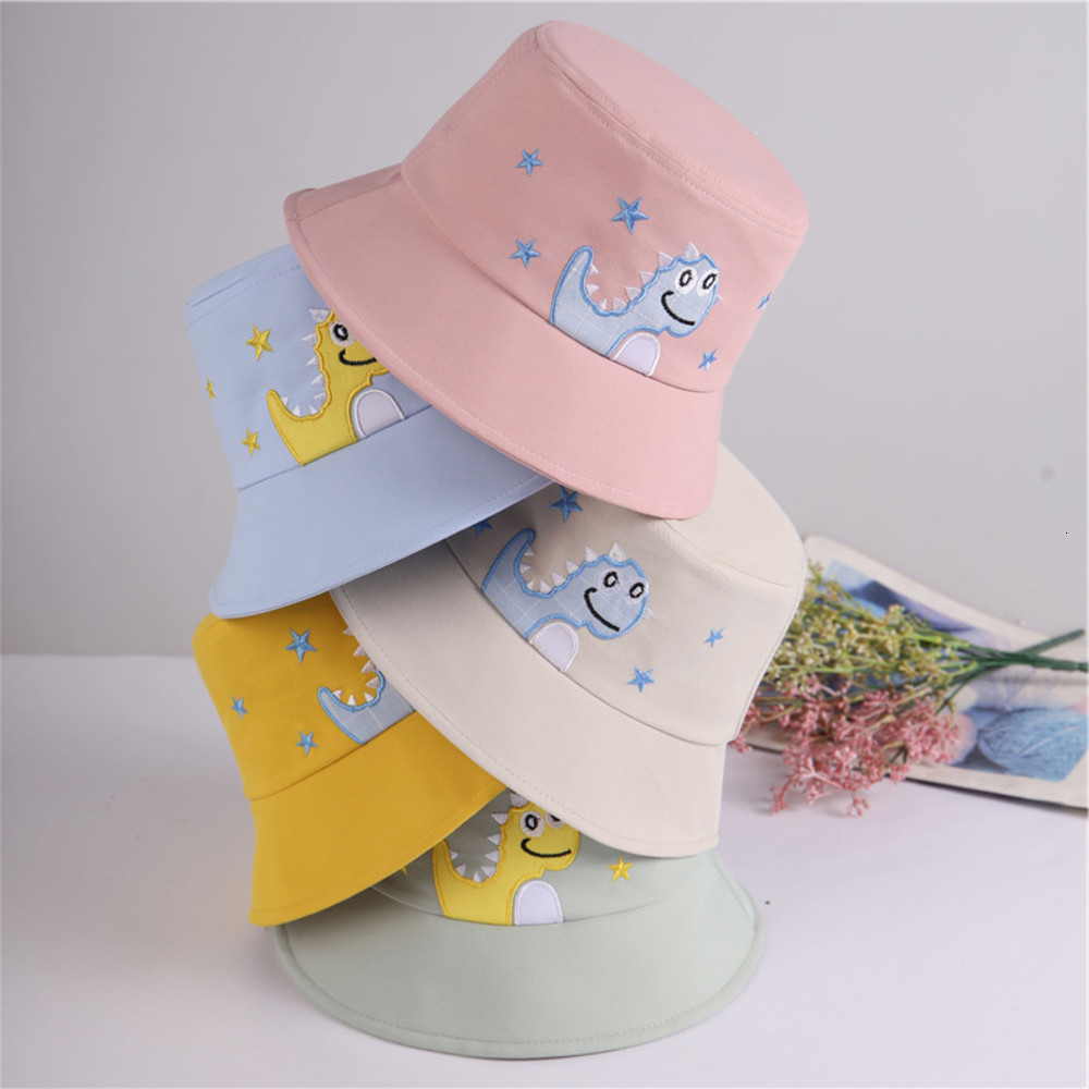 

summer Fisherman's children's sun sunscreen Baby hat, Yellow