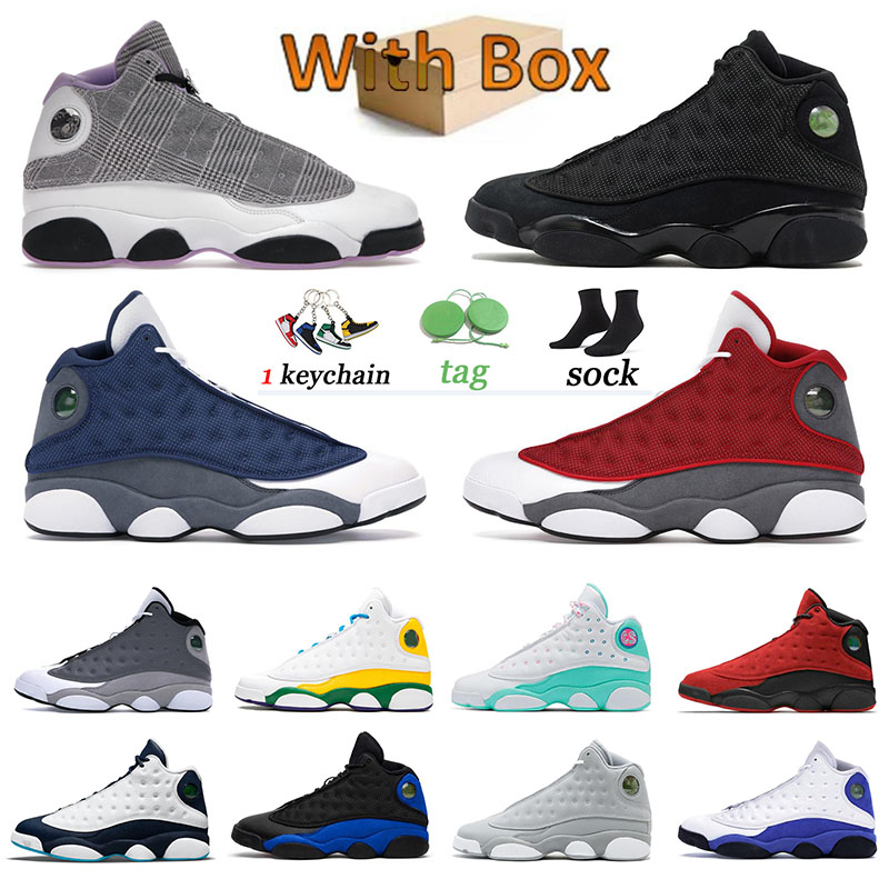 

Big Size US 13 Jumpman13 Basketball Shoes Jumpamn 13s Houndstooth Atmosphere Grey Womens Sports Sneakers Mens Trainers Hyper Royal Obsidian Flint Oudoor Shoe, B10 36-47 he got game