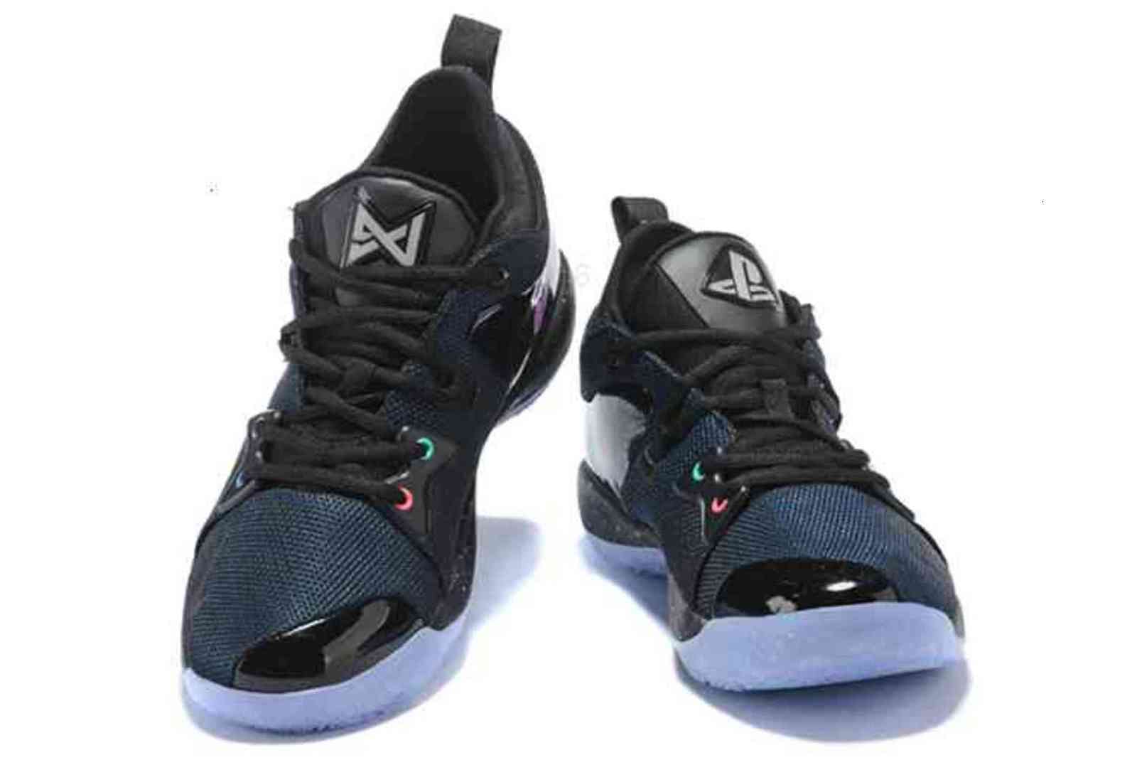 

Lights UP PG 2 PlayStation Taurus Road Master Kids Shoes for George II PG2 2s PS Athletic Sport Sneakers VDD5, As photo 1
