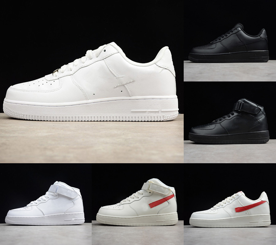

Wholesale Designers Outdoor FORCES Men Low Skateboard Shoes Cheap One Unisex 1 Knit Euro Airs High Women All White Black Wheat outdoor Sports Trainer Shoes, Please contact us