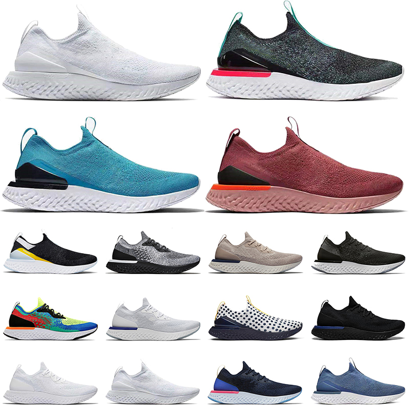 

2022 Authentic Epic React Fly knit V2 V1 Mens Womens Running Shoes Belgium ALL White Off Triple Black Pewter Fusion Outdoors Trainers Men Sports Sneakers SIZE EUR 36-45, A#15 white pink 36-45