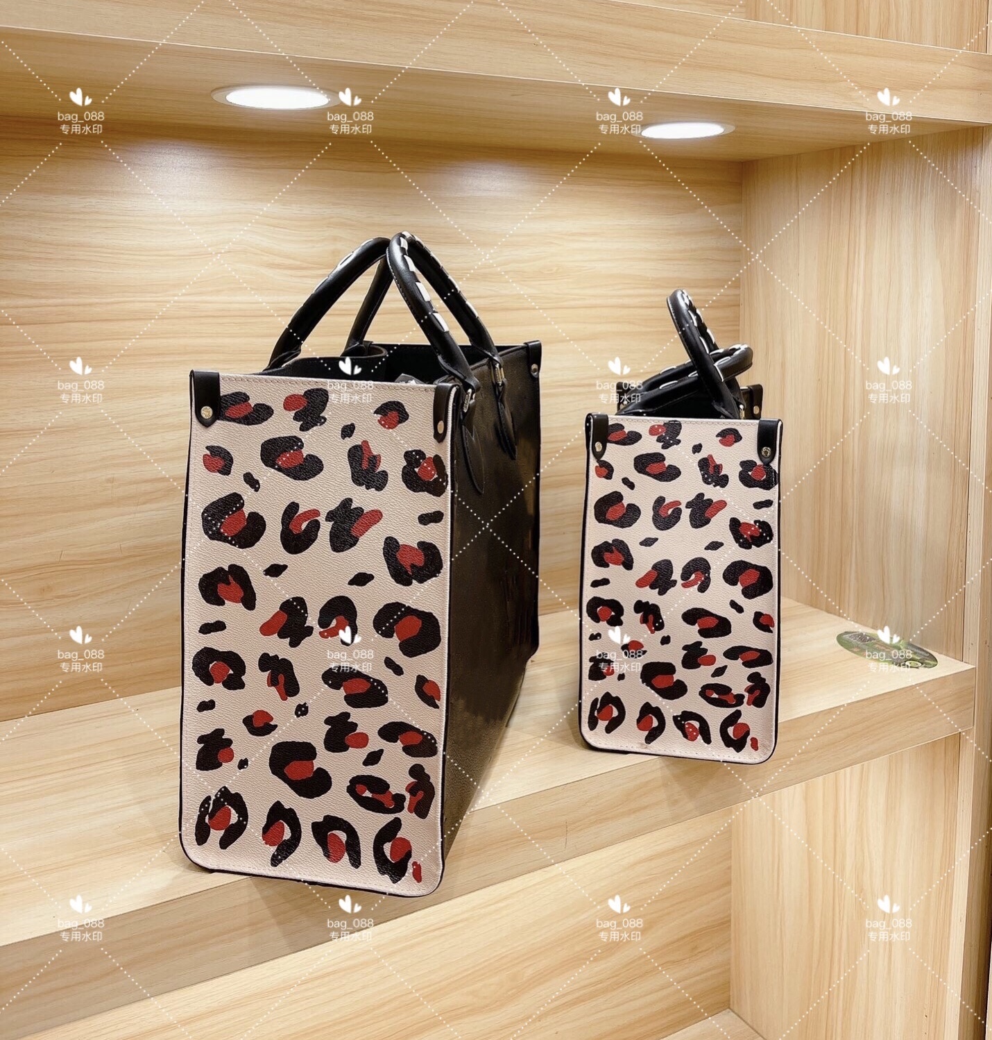

Fashion large capacity totes sac femme leather designers shoulder bags woman handbag duplex print toron handle lady shopping bag for women purse, Customize