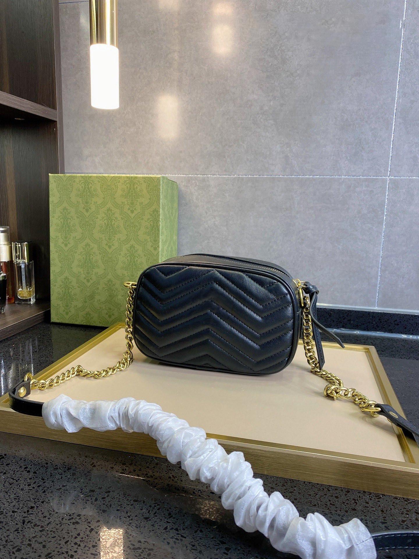 

Wholesale Leather Shoulder Bags High Quality luxurys G designers Fashion womens CrossBody bag Letter Handbag ladies purse Chains Cross Body Clutch Camera Handbags, Red