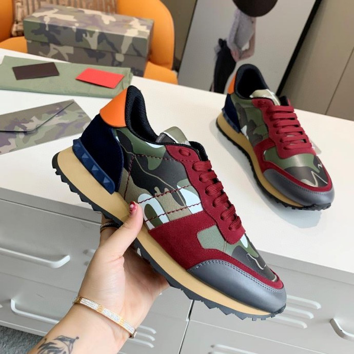

valentin fashion triple-s walking shoes dad men casual sneakers for women vintage old grandpa trainer, Black