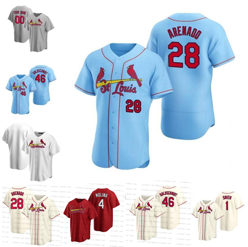 

Custom Mens Womens kids 4 Yadier Molina Cardinal 2021 Jersey 28 Nolan Arenado DeJong Carlos Martinez Marcell Ozuna Wong Fowler Jerseys, Womens /s-xxl coolbase