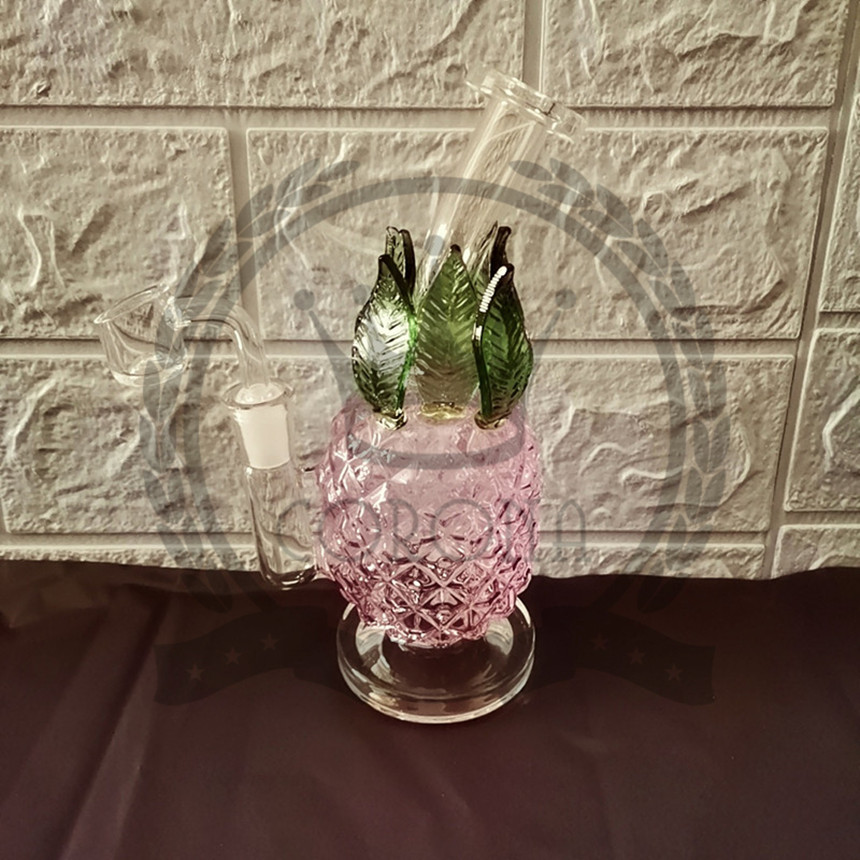 

hookah Color Glass Bongs colorful funny hookahs straight neck water pipe free shape ash catcher Bong with 14.4mm colourful bowl thick