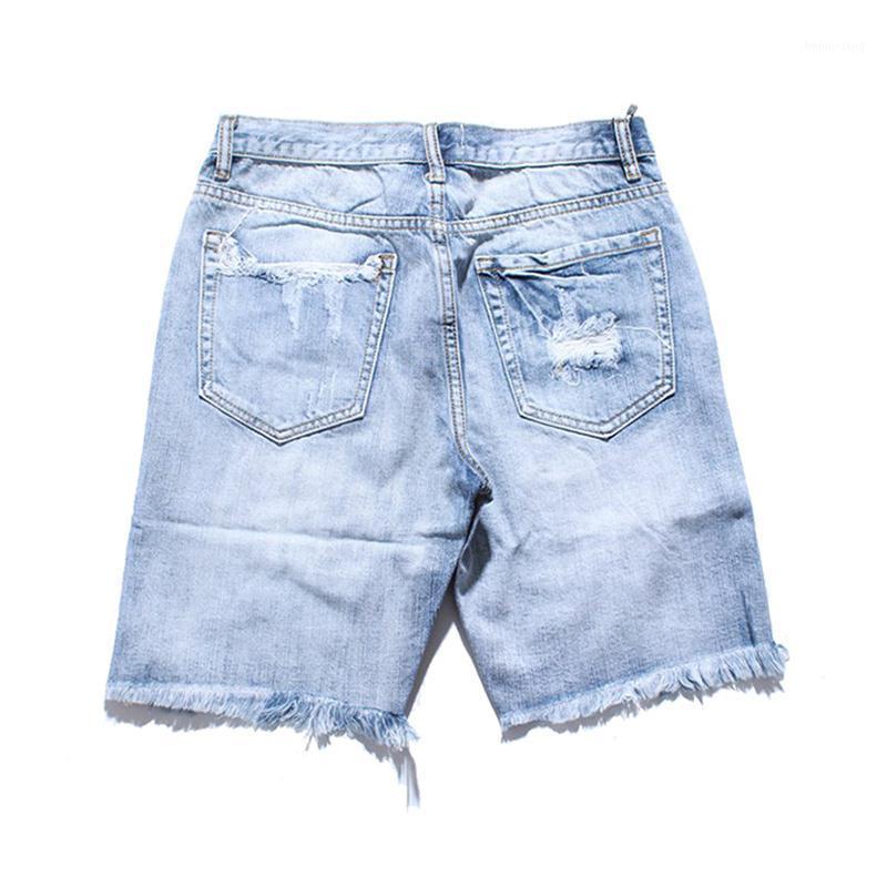 Ripped Jean Shorts Mens Australia | New 