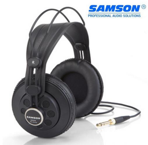 

Hot Samson SR850 Semi-Open-Back Studio Reference Headphones Wide Dynamic Professional Monitor Headset for Maximum Isolation