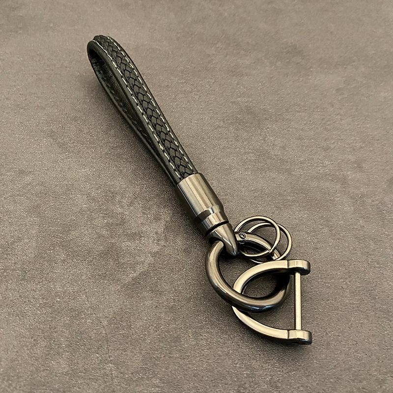 

Keychains Car Keychain Keyring Braided Rope Spin Key Chain Pendant For Womenm Men's Business Waist Auto Accessories 4s Shop Gift
