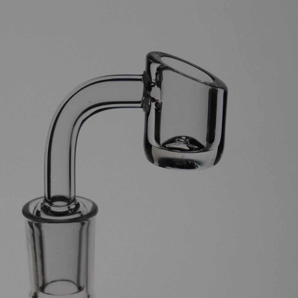 

4mm Thick Wall Quartz Banger 14mm Male Female 45° 90° Slanted Top Smoking Accessories for Dab Rig