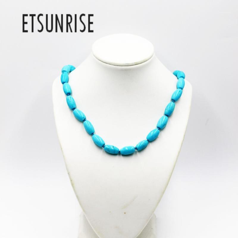 

Natural Stone TQ Binding Beads Fashion Jewelry Necklace For Women Chains