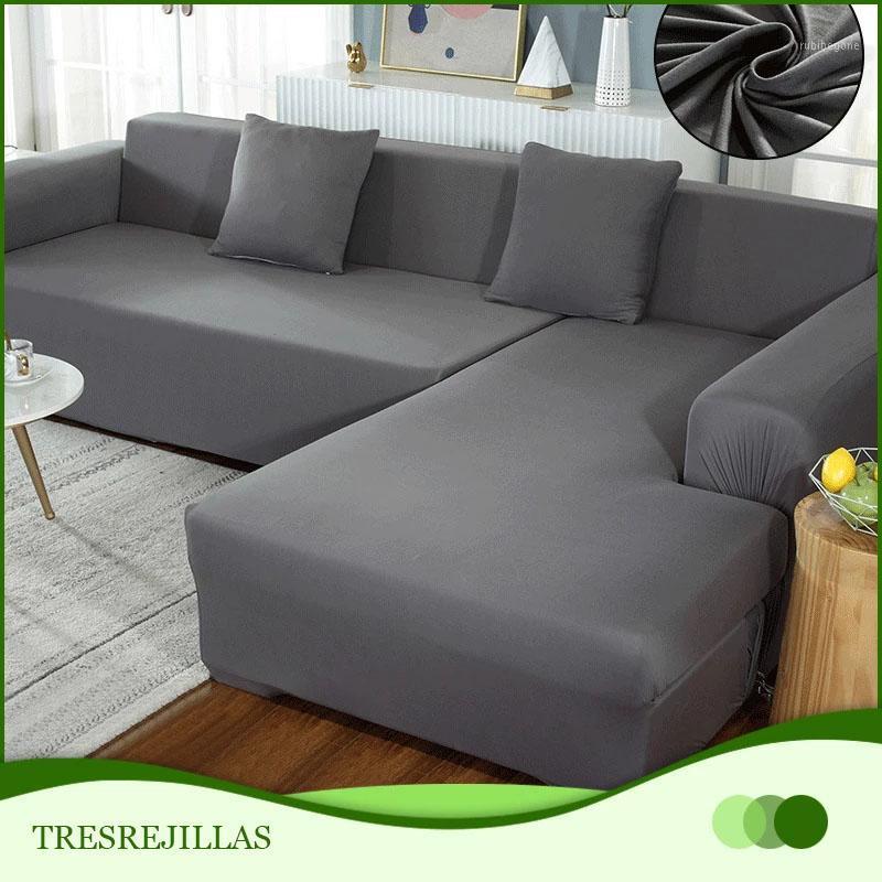 

Chair Covers Elastic Stretch Sofa Cover Slipcovers All-inclusive Couch For Different Shape Furniture L-Style Need 2pcs Case