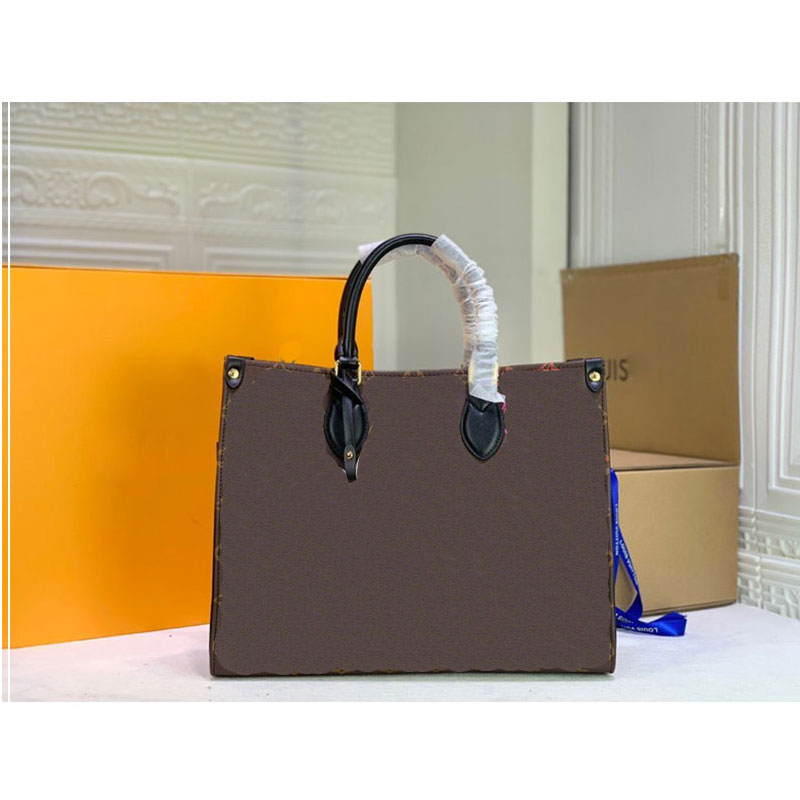

Handbag aaa in Totes Rendering Hand Painted style Shopping Bag Silk screen Shoulder Bags canvas Collocation Cowhide exquisite Touch Lipstick Tag, Khaki