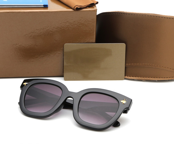 

Eyewear Designer Sunglasses Summer Anti-UV Driving Polarized glasses Full frame Deluxe glasses for both men and women, White;black