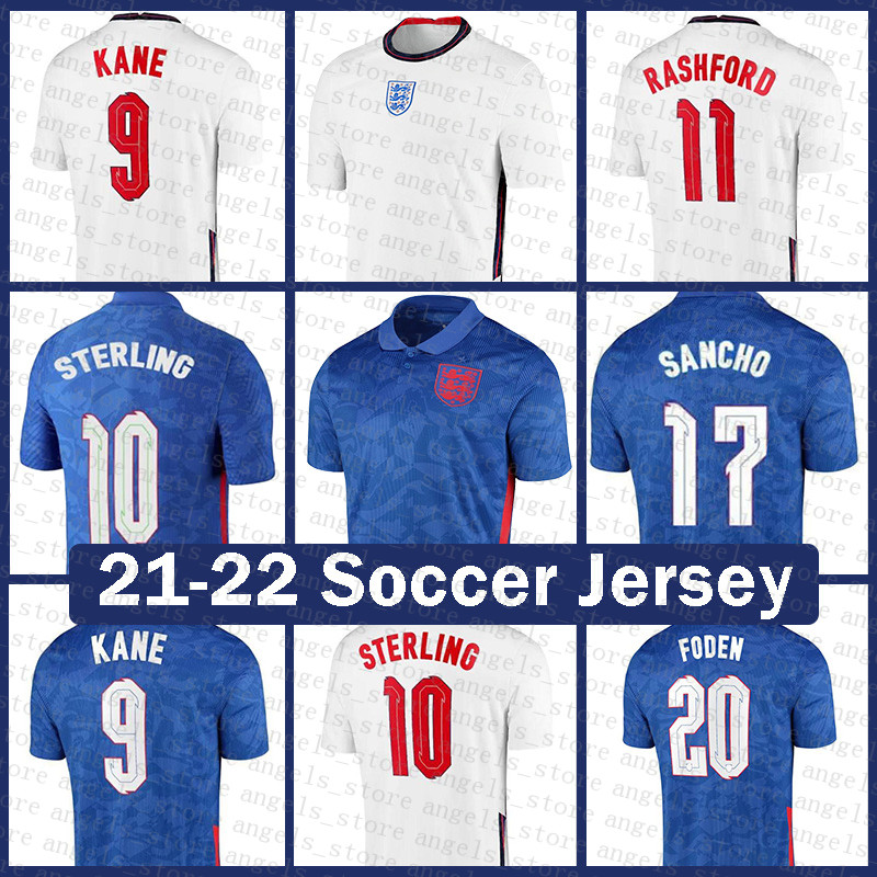 

21 22 Soccer Jersey England Football Shirt STERLING KANE RASHFORD SANCHO MOUNT FODEN GREALISH SAKA WALKER STONES MAGUIRE HENDERSON CHILWELL, Black;red
