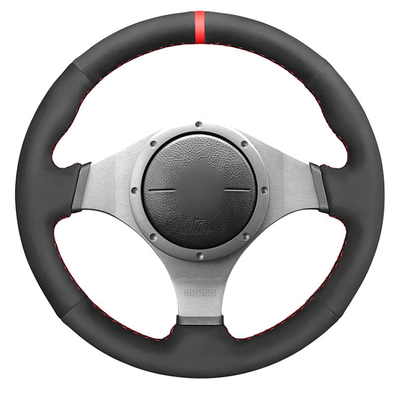 

Steering Wheel Covers Black Suede Car Cover For Mitsubishi Lancer Evolution 8 VIII 2003-2005 9 IX 2005-2007