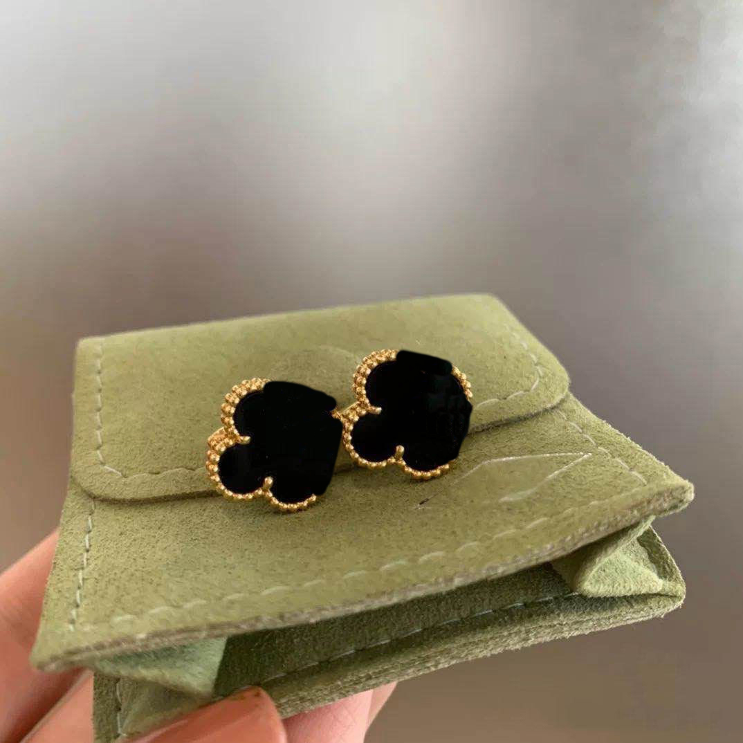 

[With box ]Ladies Love rings earring Pendant Screw necklace Party Wedding Couple Van Gift Love Bracelet Fashion Cleef Luxury designer carti, Golden;silver