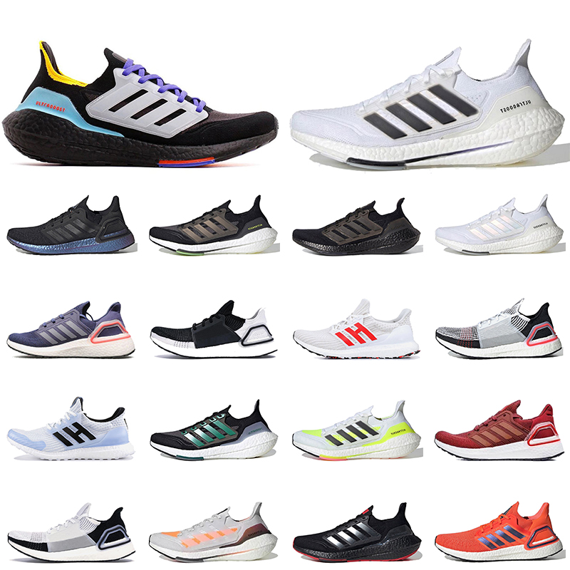 

2021 Fashion Ultra 21 Ultraboost 20 UB 19 6.0 Tennis Mens Womens Running Shoes Panda Triple Black Solar Yellow White Red Bred Off Outdoor Sports Sneakers Trainers, Color#1 carbon scarlet 36-45