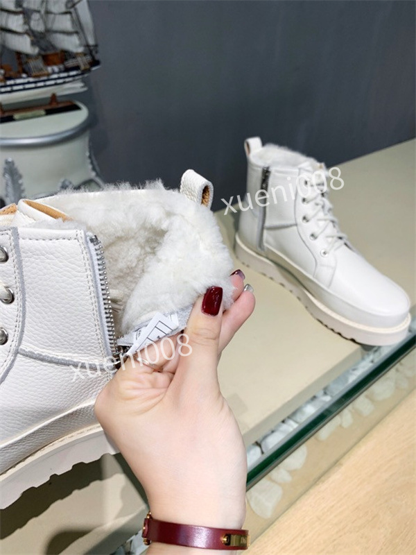 

ankle boots Women Shoes Winter Boot Ladies Leather High Top Womens Flat Martin Booties shoe rx211014, 02