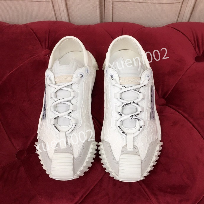 

2021 top fashion Studded boots Triple White Shoes Men women Casual Sneakers Cow Leather Trainers sport 35-41, 03