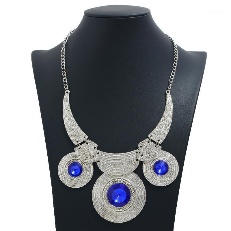 

Metal Punk Chains Necklaces Women Geometric Simple Hollow Splice Clavicle Necklace 2021 Jewelry Statement