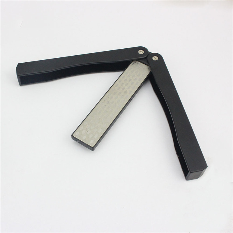 

Portable 5" Double Side Whestone Grindstone for Pocket Folding Knife Sharpen Sharpening Stone Sharpener Diamond